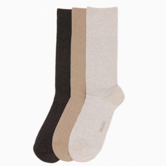 Discount Sale Cotton 3-pack socks